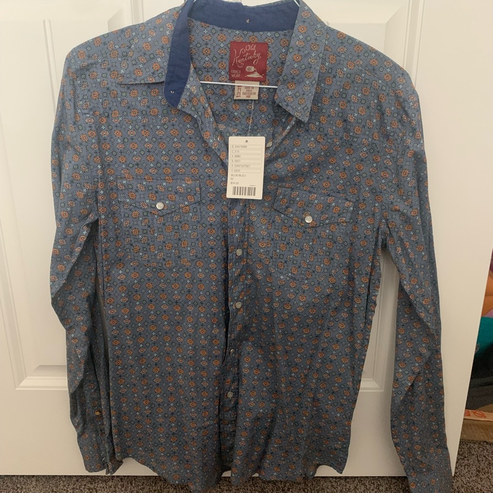 Men’s Medium Old Kentucky button down